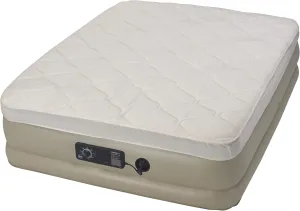 Serta Raised Air Mattress with Never Flat Pump | Size: Queen 18"| Luxury Inflatable Mattress with Built in Air Pump to Ensure a Restful Night | Heavy Duty Blow Up Mattress with Self Inflating Pump