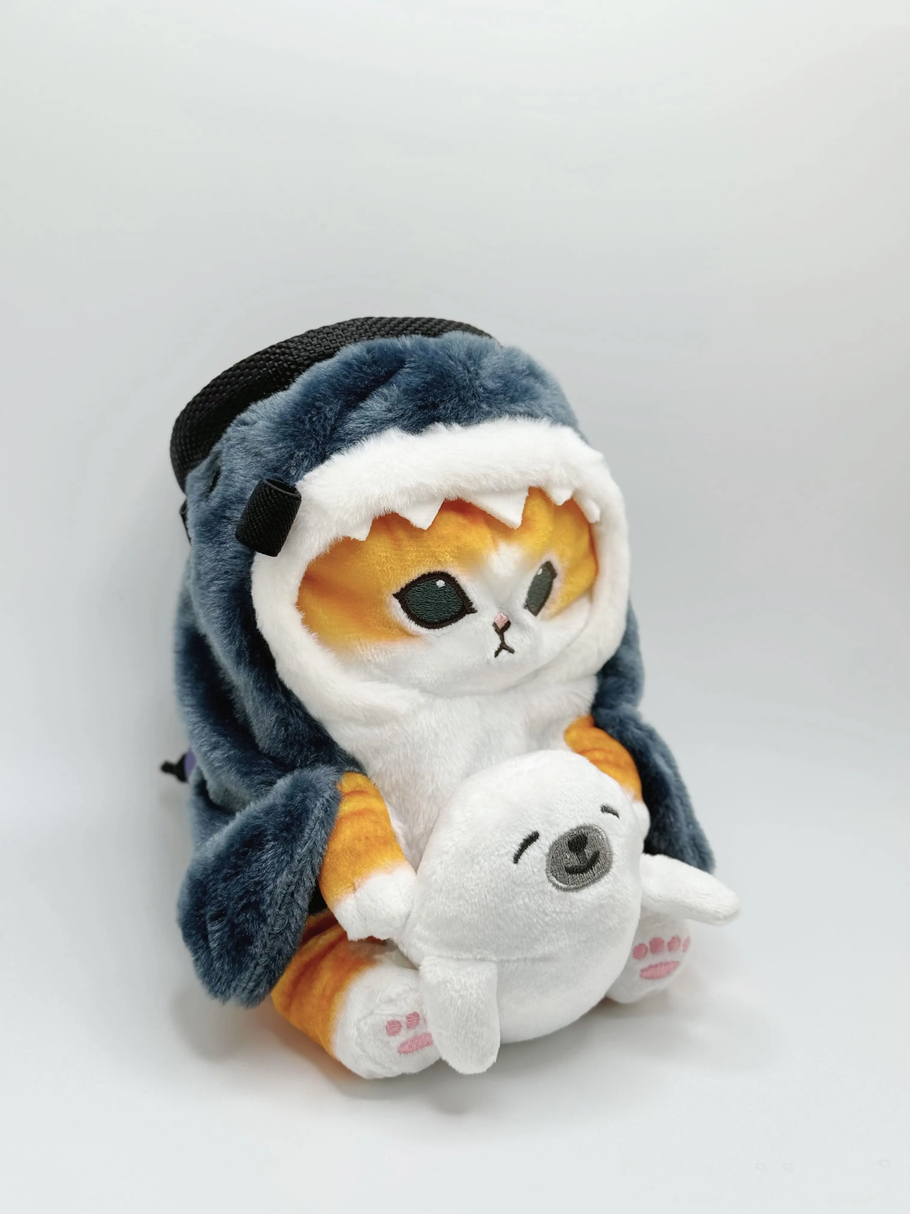 Shark Cat with Sea Lion Chalk Bag/Chalk Bucket