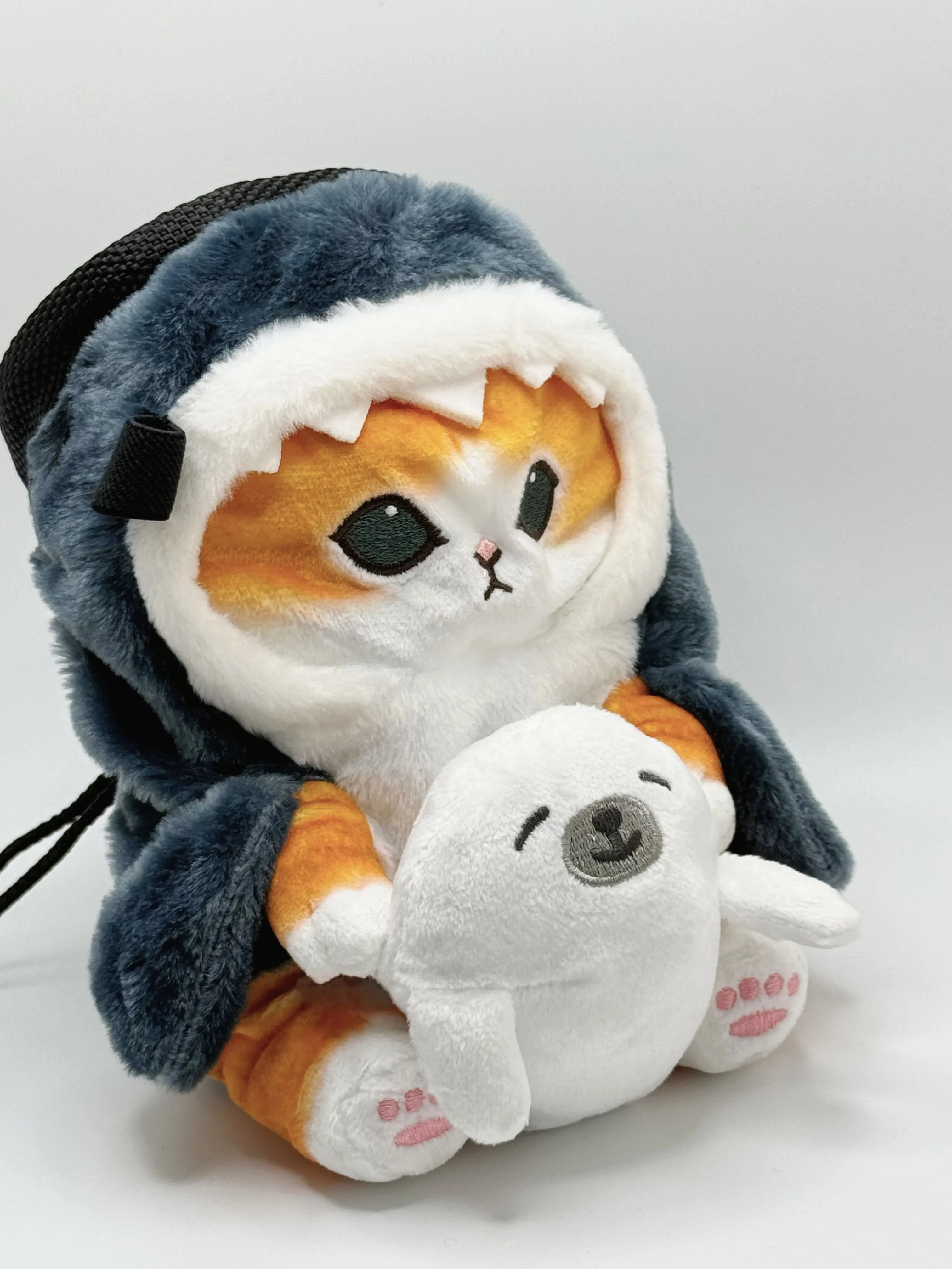 Shark Cat with Sea Lion Chalk Bag/Chalk Bucket