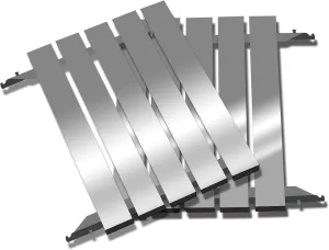 Side Shelves Big Green Egg Accessories, Stainless Steel Folding Side Shelves, Pair of 2, Fit for XL Big Green Egg Replacement Parts Grill & Smoker Accessories