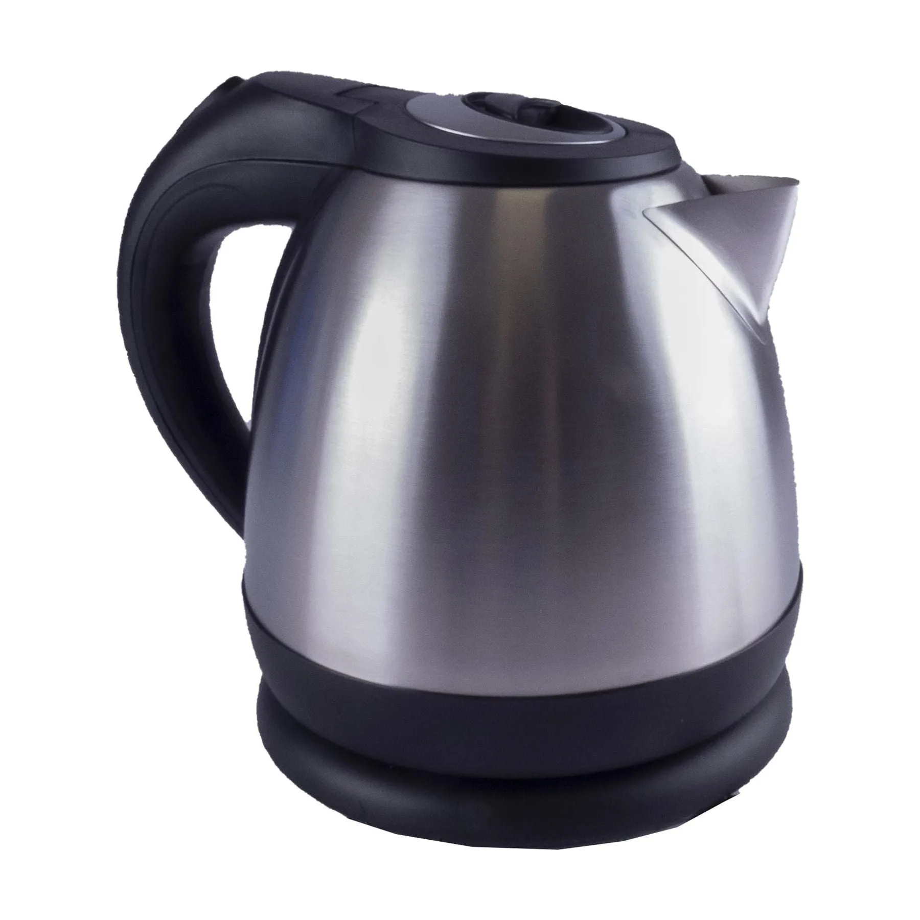Silver Chrome Low Power 1.2L 750W Cordless Kettle