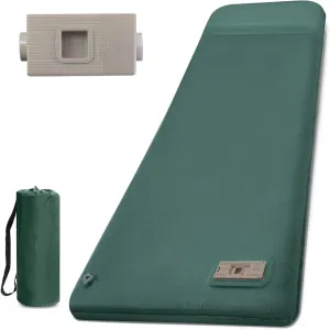 Sleeping Pad for Camping, Self Inflating Sleeping Pad with Electric Pump, Camping Mattress Compact for Backpacking Hiking Traveling Tent - Ultralight Self Inflating Air Mattress