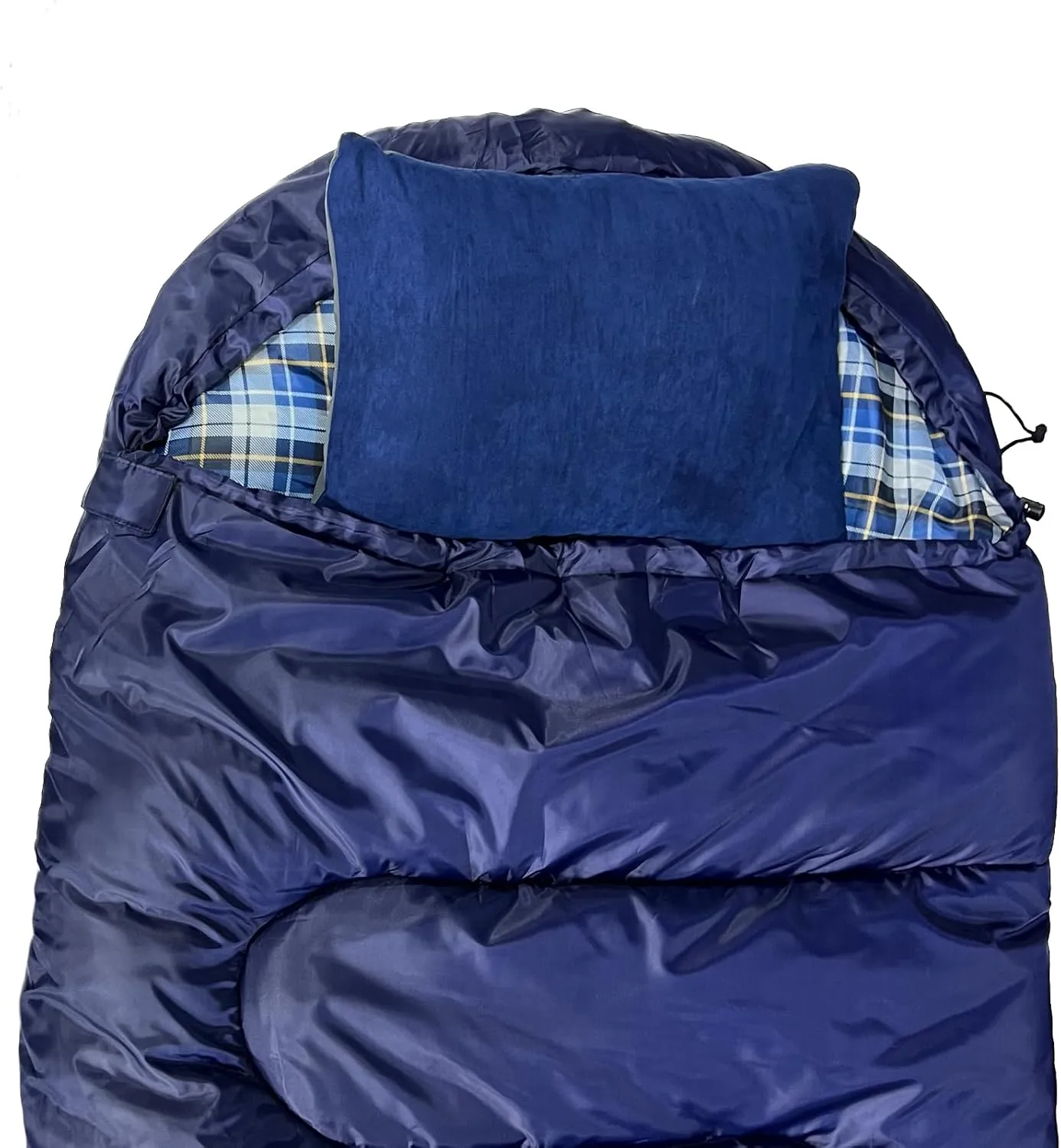 Small Camping Pillow, Lightweight Portable Compressible Backpacking Pillows for Outdoor Travel Hiking Sleeping, Navy 2 Pack
