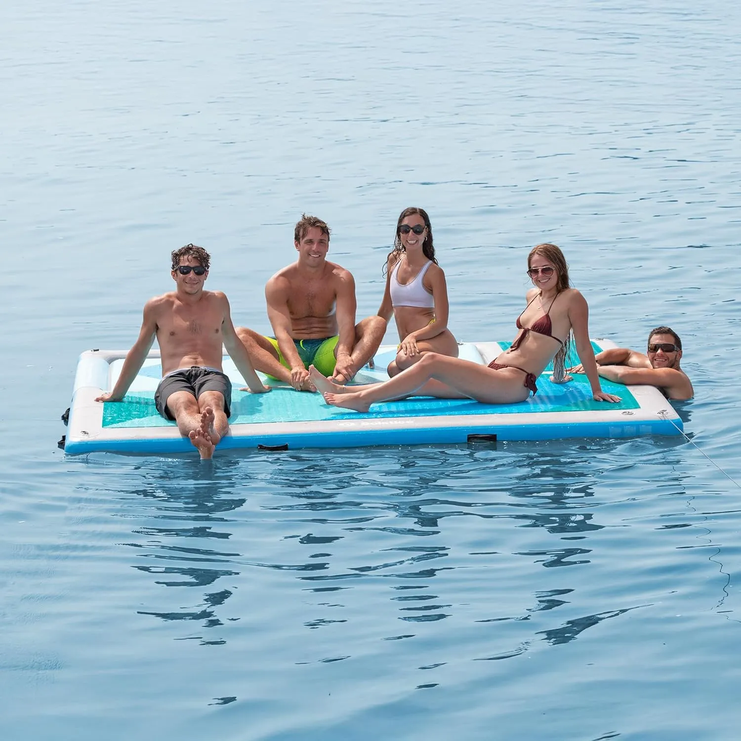 Solstice 10' x 8' Convertible Slide Inflatable Dock - one Size