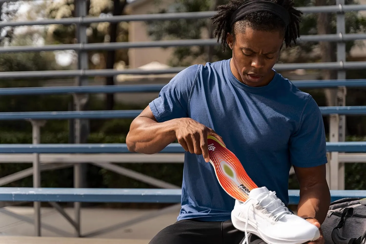 Spenco Propel   Carbon Performance Shoe Insoles for Women and Men, Men's 10-11.5/Women's 11-12.5 Red