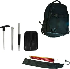 SPI, Off-Trail Snowmobile Kit - Back Pack - Avalanche Probe - Shovel - Saw