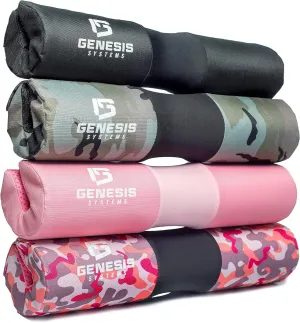 Squat Pad Barbell Pad for Hip Thrusts Squats Lunges Glute Bridge - Foam Pad for Weight Lifting Neck Shoulder Support - Barbell Cushion Hip Thrust Pad for Standard and Olympic Bars