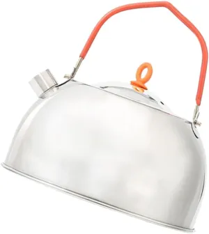 Stainless Steel Mini Kettle 0.6l Tea Pot Camping Portable for Outdoor Activities