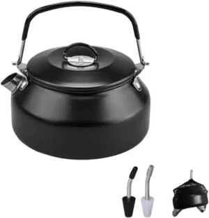 Stainless Steel Tea Kettle Camping Teapot Picnic Teapot Coffee and Tea Kettle Tea Brew Pot for Picnics Picnic Road Trip