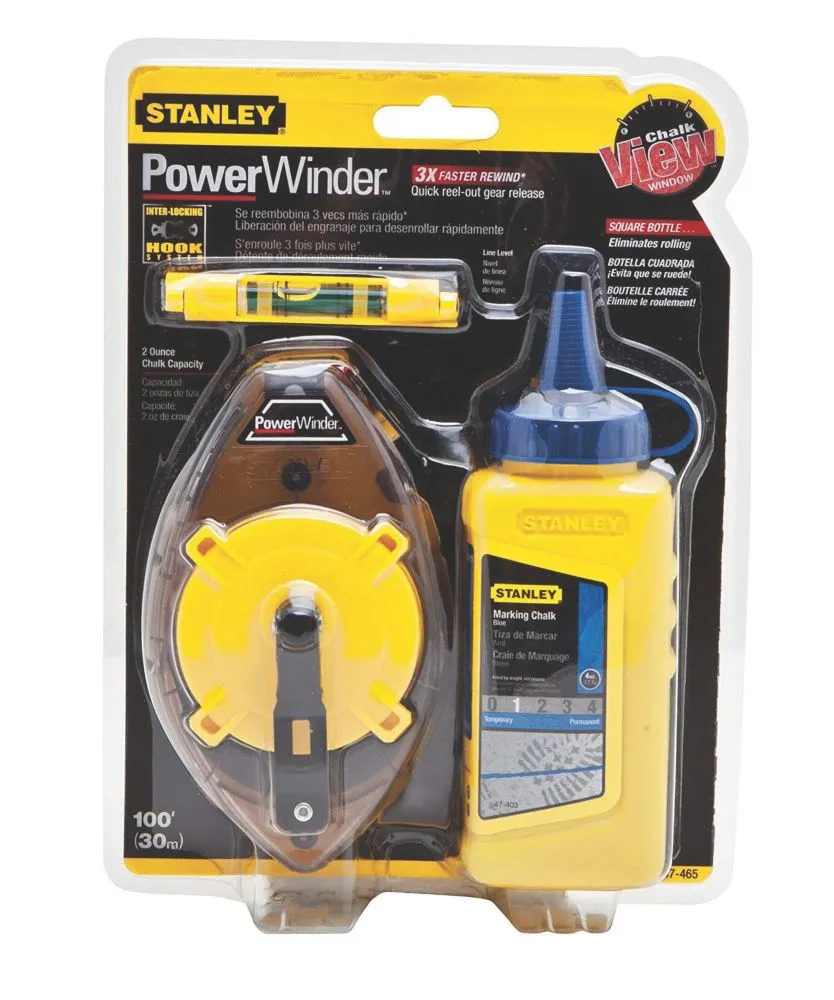 Stanley Chalk Line Set 30m