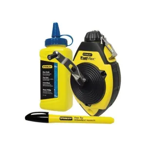 Stanley FatMax Chalk Line Set -  30m (100ft)