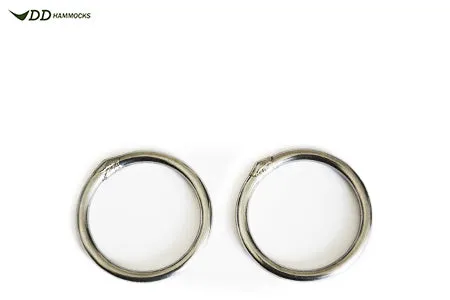 Steel Hammock Rings (x2)