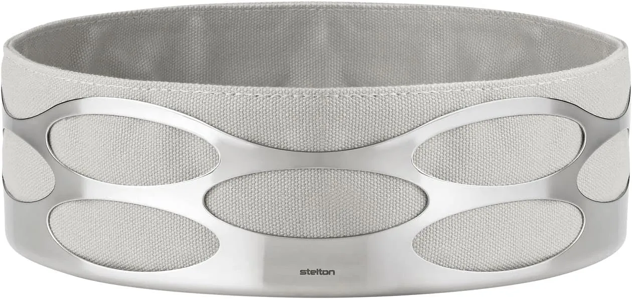 Stelton Embrace Brotschale, 7 x 23 cm. -Chalk Bread Bowl, 23 x 23 x 7 cm