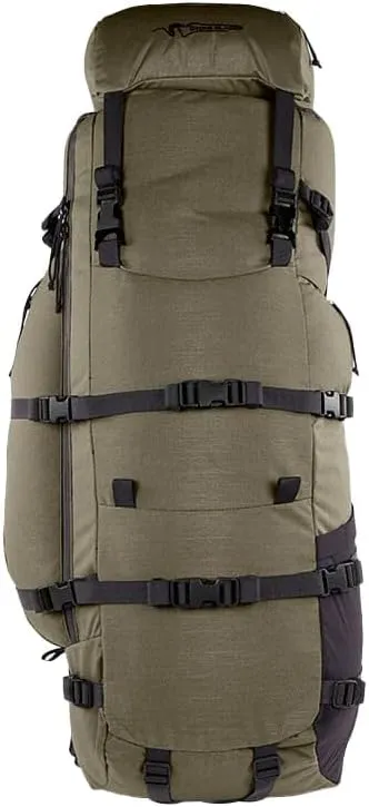 Stone Glacier Sky Archer 6400 Backpack, 6400 cu in, Ranger, Ultralight, Hydration Compatible, 150  lb Load, Cordura 500, YKK Zippers, External Frame (50154-RG-OSFM)