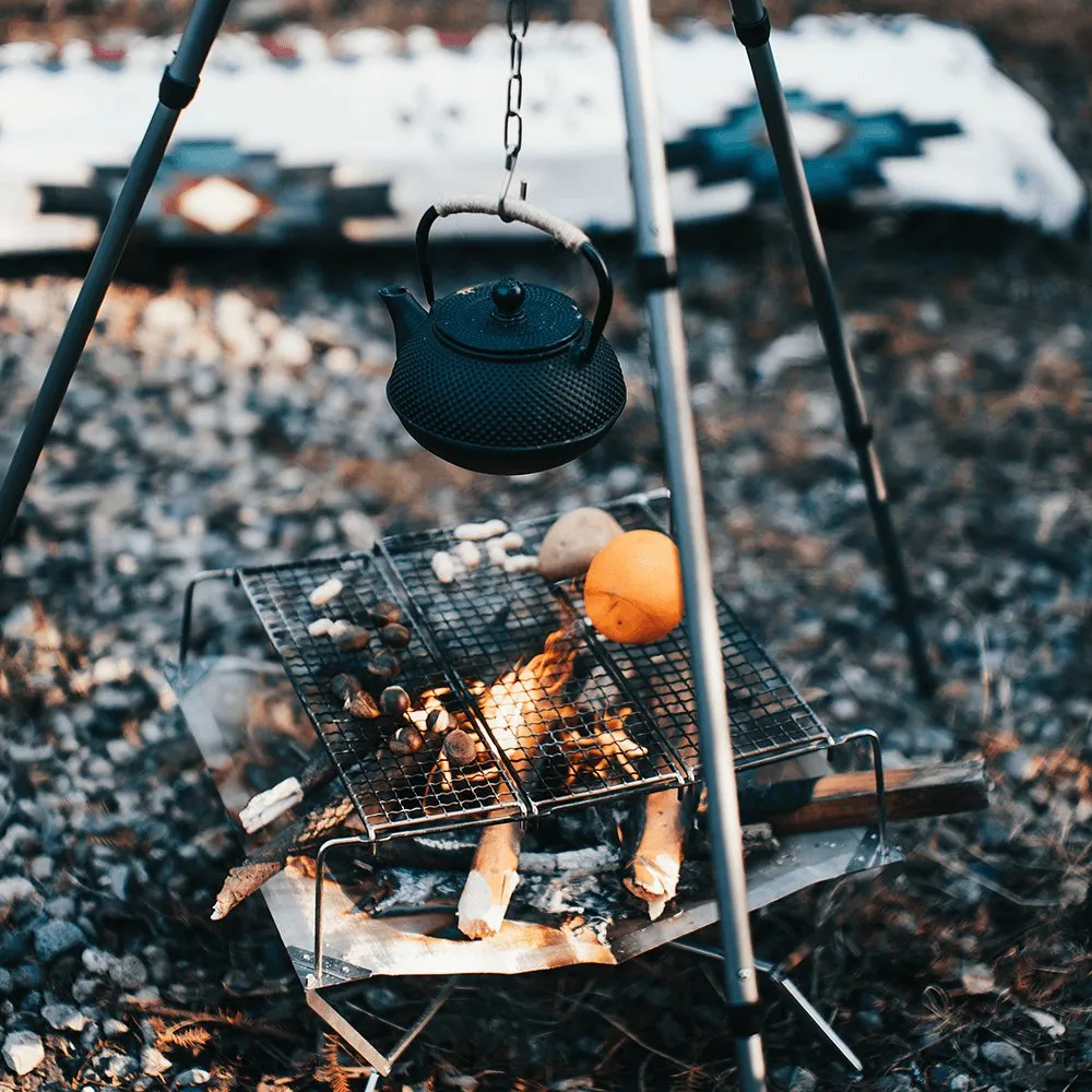 Sunset Ultralight Foldable Fire Pit Grill