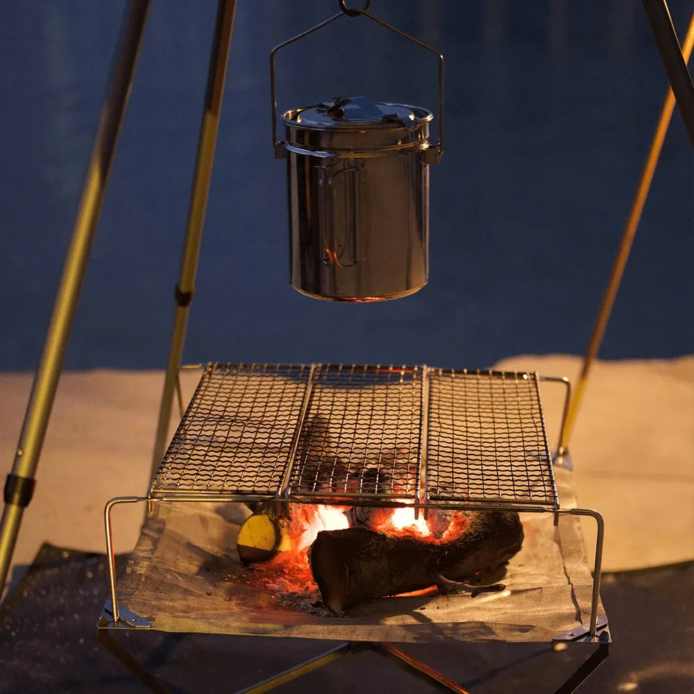 Sunset Ultralight Foldable Fire Pit Grill