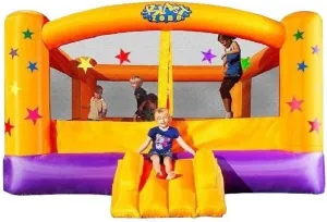 Superstar - Huge 12x15 Inflatable Bounce House - Premium Quality - Great for Events - 6 Playerss - Blower