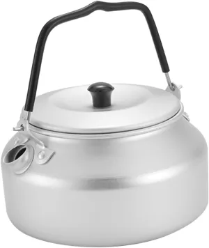 SUPVOX Camping Kettle Filter 0.8l Portable Tea Pot Aluminum Alloy Stovetop Kettle for Outdoor Use