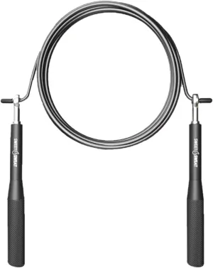Sweet Sweat Performance Jump Rope ~ 10ft Adjustable Length Rope for Fitness and Speed Training ~ Includes Mesh Cary Bag & Bonus Rope