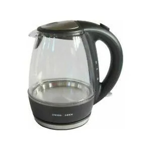 Swiss Luxx 1L Low Wattage Cordless Clear Kettle Caravan Motorhome