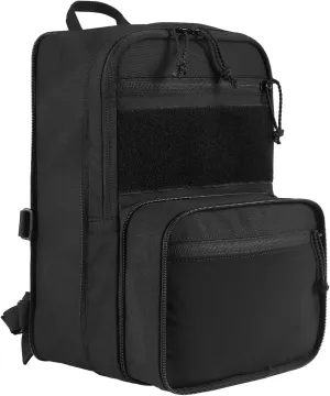Tactical Hydration Pack for 2L Hydration Water Bladder, Expandable Backpack for Chest Rig and Tactical Vest