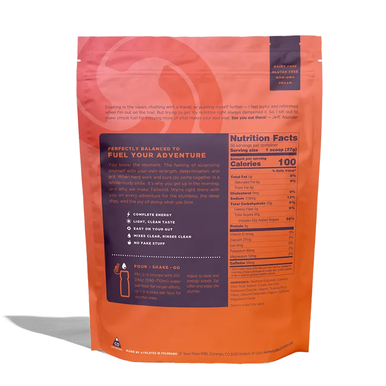Tailwind Endurance Fuel 50 Serve/1350g(Tropical Buzz)