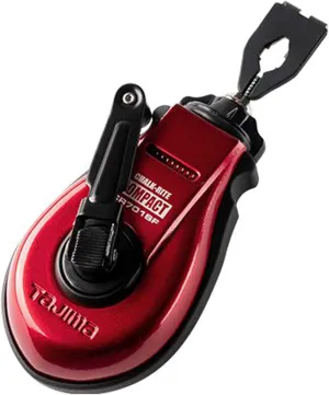 TAJIMA Chalk-Rite COMPACT Snap-Line - Extra Bold 1.0 mm Chalk Box with Steamlined Design & Bold Line - CR701SFR
