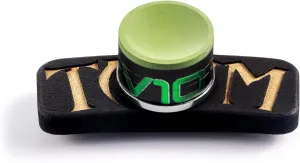 TAOM Magnetite Combo Billiard Chalk Holder V10 Billiard Pool Cue Premium Chalk Green in Branded Box
