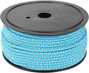 Tent Rope Reflective Cord Guyline Canopy Tent Rope Guy Line Tent Glow in The Dark Tent Rope High Visibility Tent Line for Camping Hiking