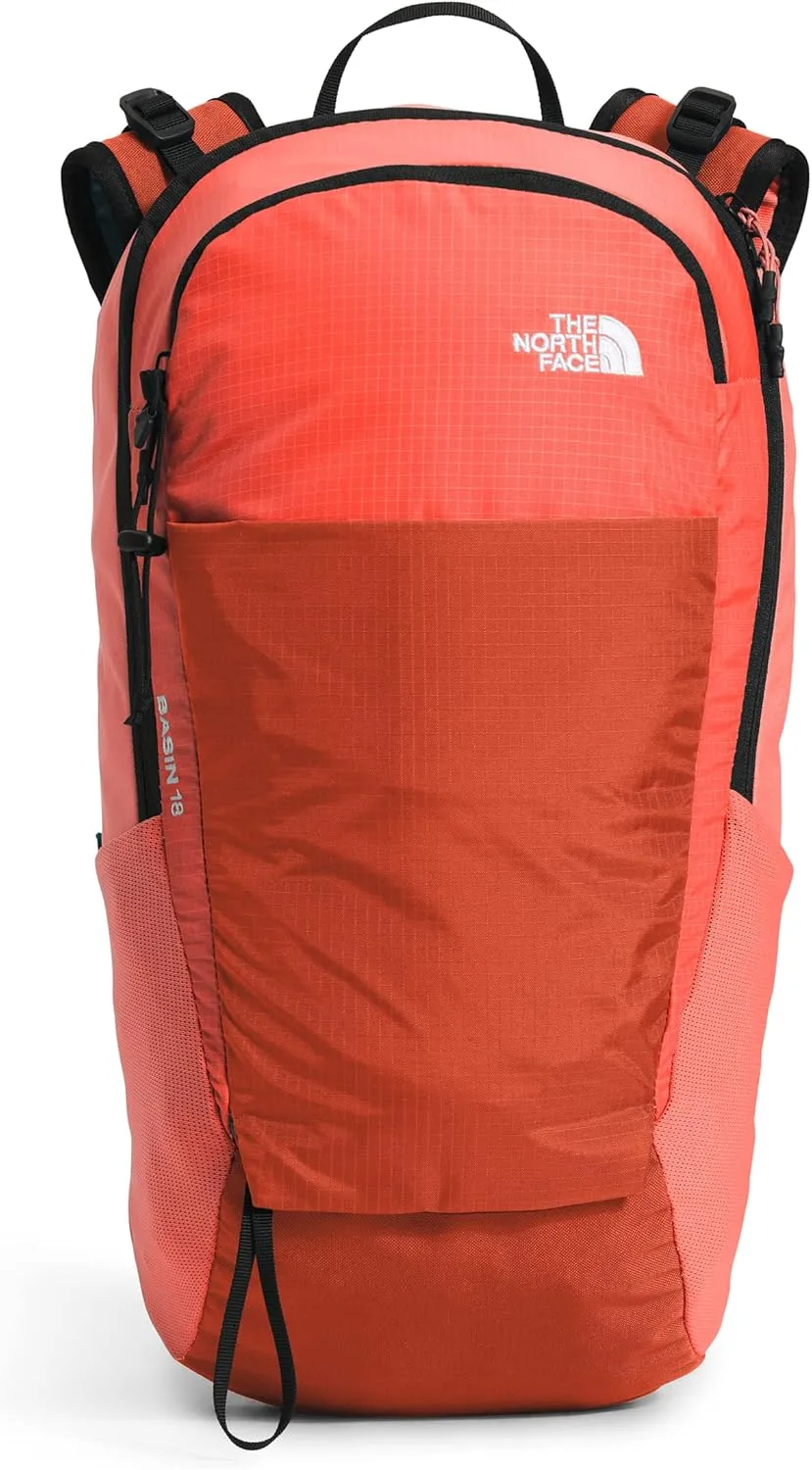 The North Face Basin 18 Mens Backpack Retro Orange/Rusted Bronze