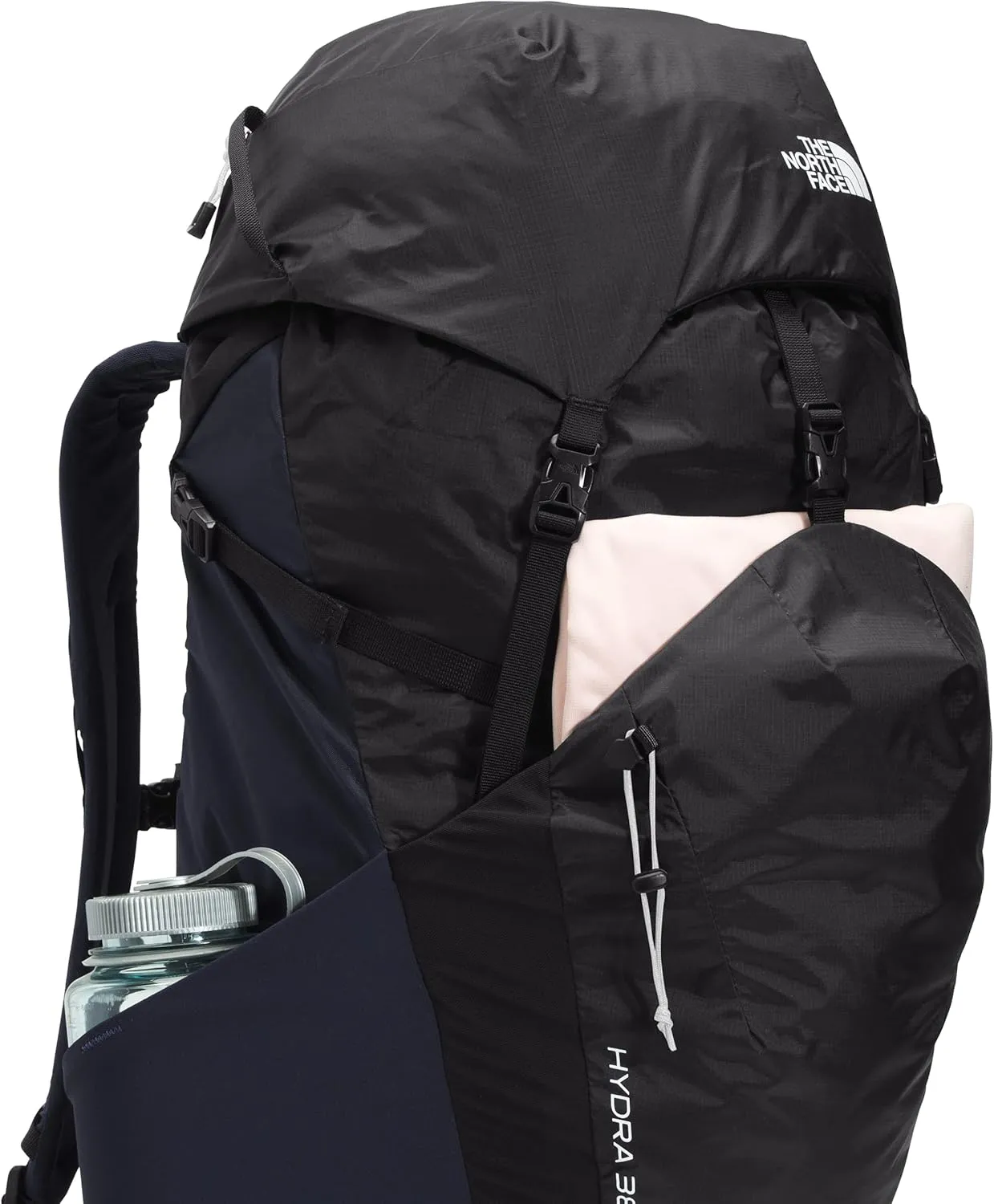 The North Face Hydra 38 Mens Backpack TNF Black/Aviator Navy S/M
