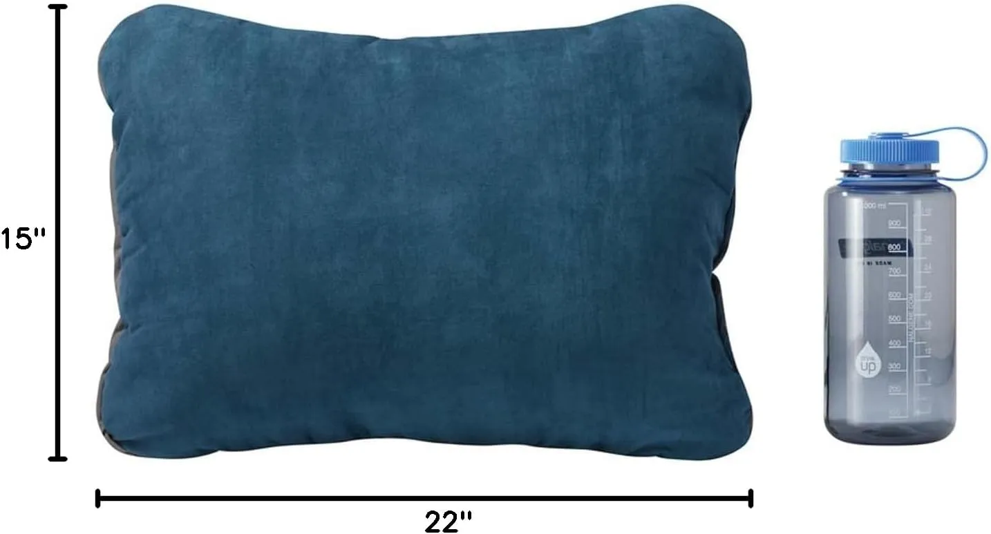 Therm-a-Rest Compressible Cinch Camping and Backpacking Pillow, Large - 16 x 23 Inch, Stargazer