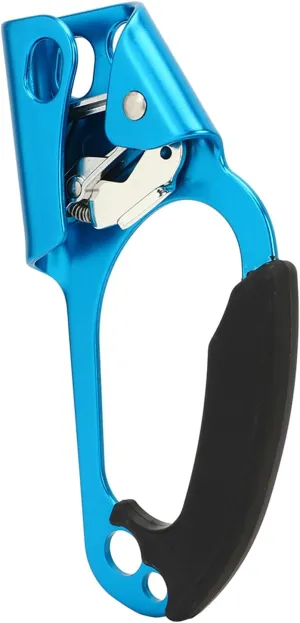 Topyond Climbing Hand Ascender for Rock Climbing Tree Arborist Rappelling Gear Equipment, Rope Clamp for 8-13MM Rope