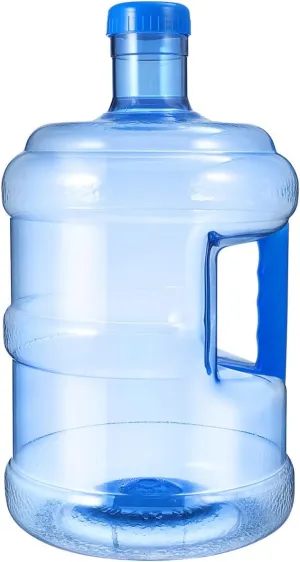 Totority Water Jug 1.3 Gallon Water Jug Plastic Water Bottle, Water Container Portable Water Kettle, Camping Water Tank Water Pitcher for Outdoor Home Water 5L
