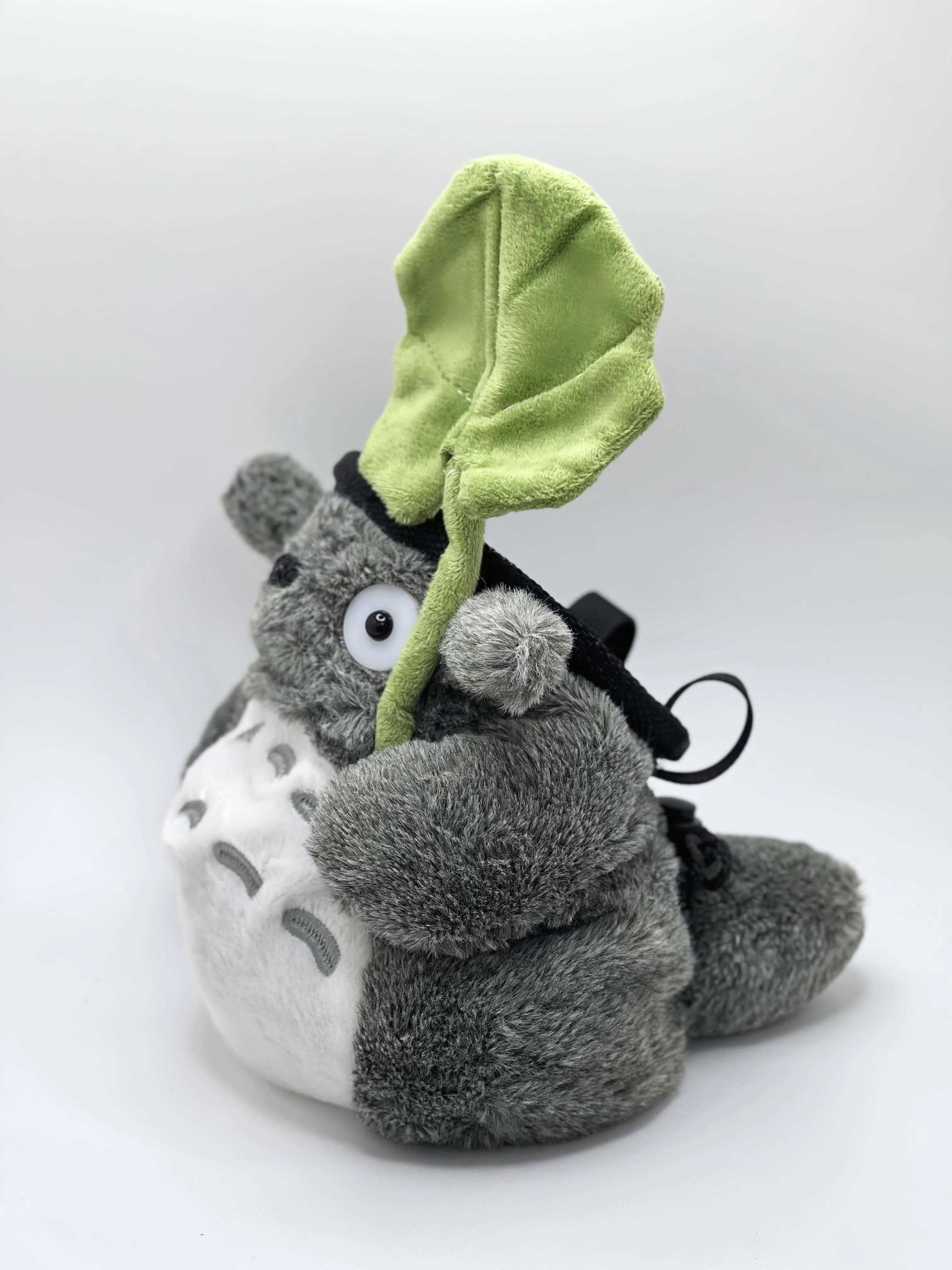 Totoro with Lotus Leaf Chalk Bag/Chalk Bucket