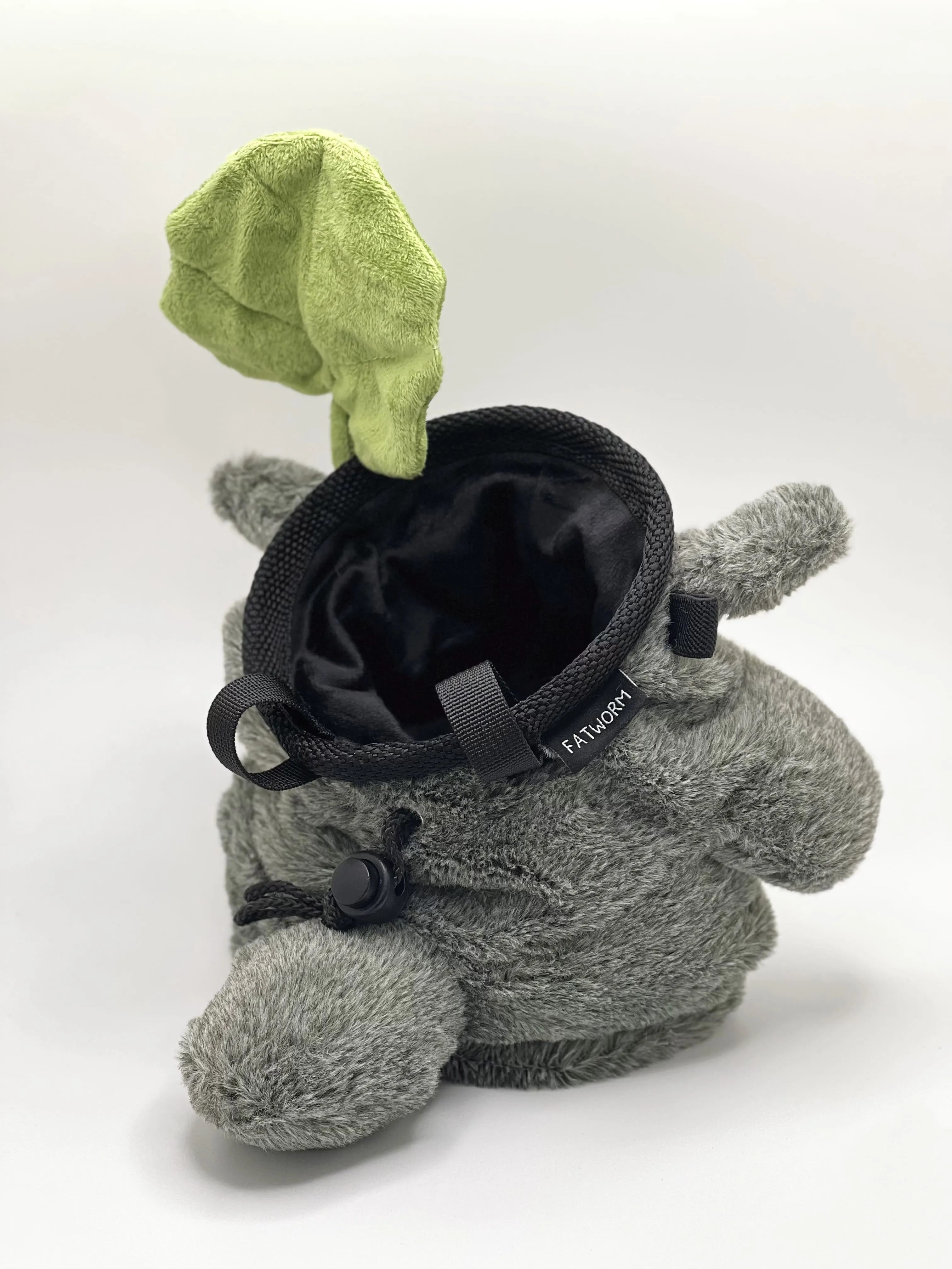 Totoro with Lotus Leaf Chalk Bag/Chalk Bucket