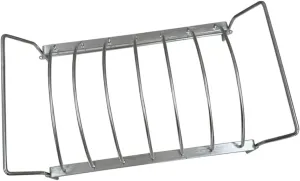 Toyvian Portable BBQ Grill Compact Folding Stainless Steel Rack Easy Grill for Outdoor