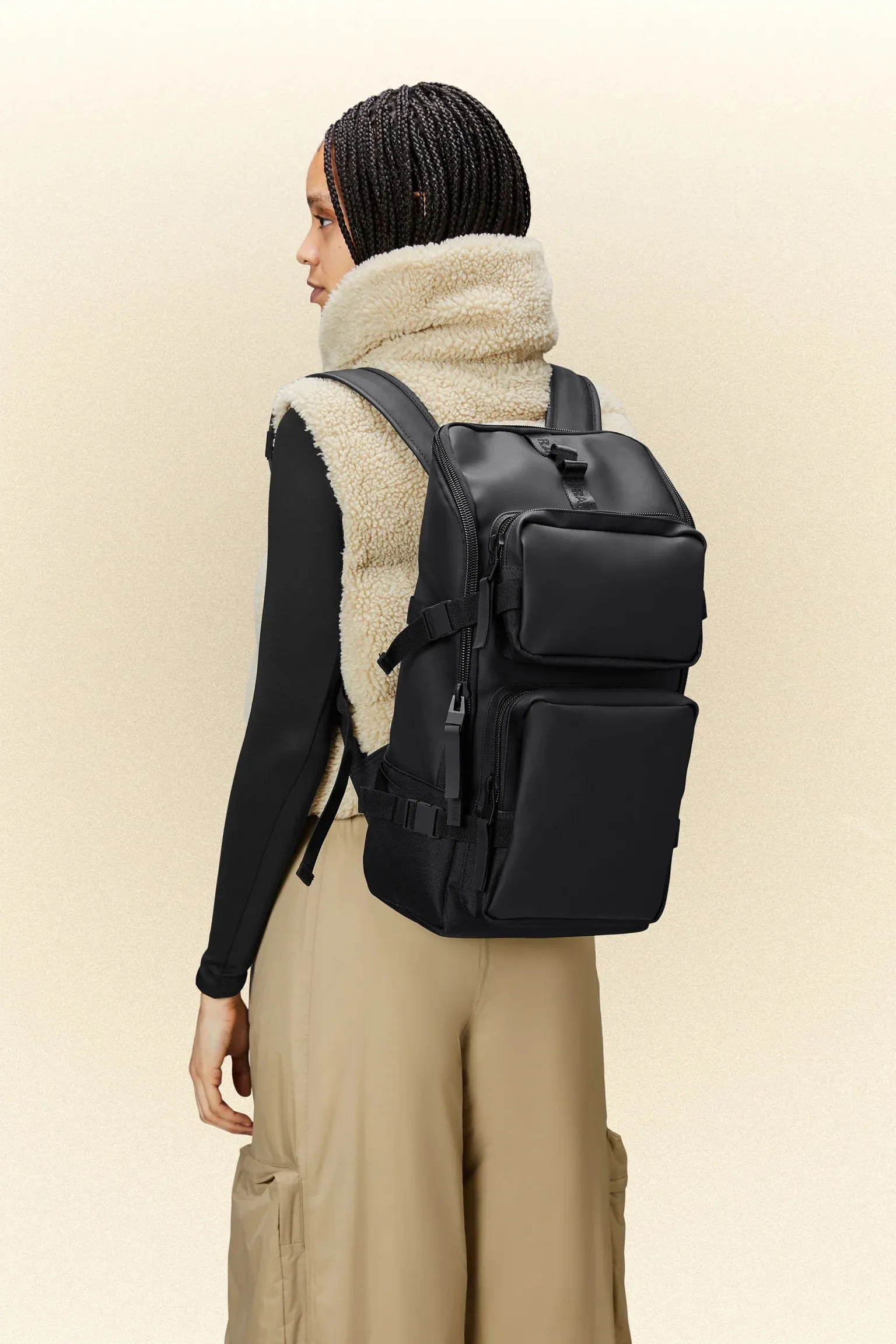 Trail Cargo Backpack - Black