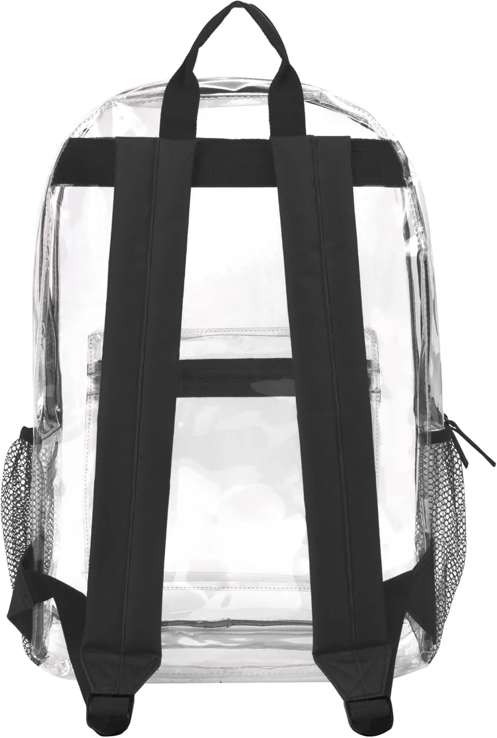 Trail maker Clear Backpack Heavy Duty with Padded Straps, Side Pockets for Kids, Boys, Girls, School, Stadium Approved Events