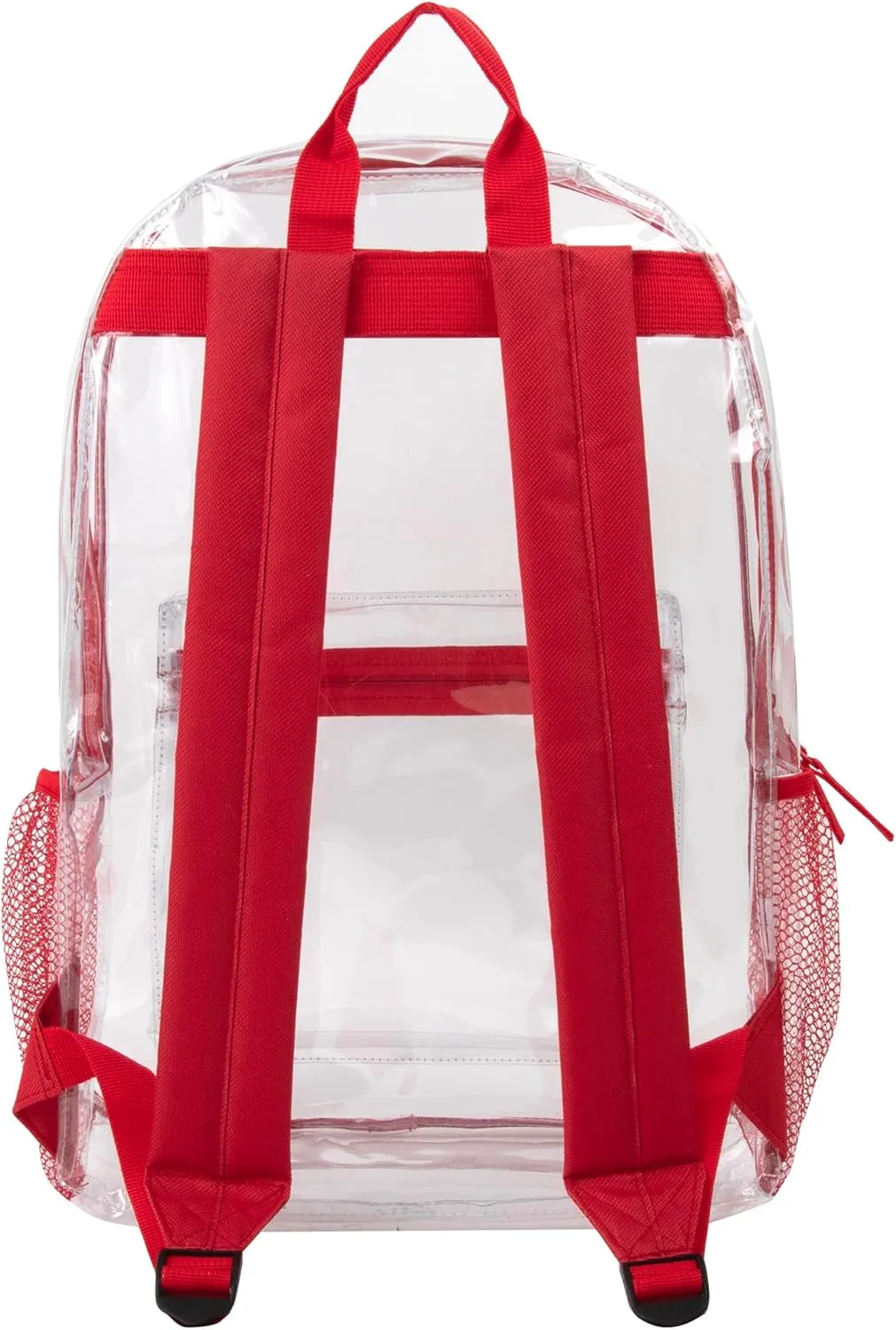Trail maker Clear Backpack Heavy Duty with Padded Straps, Side Pockets for Kids, Boys, Girls, School, Stadium Approved Events