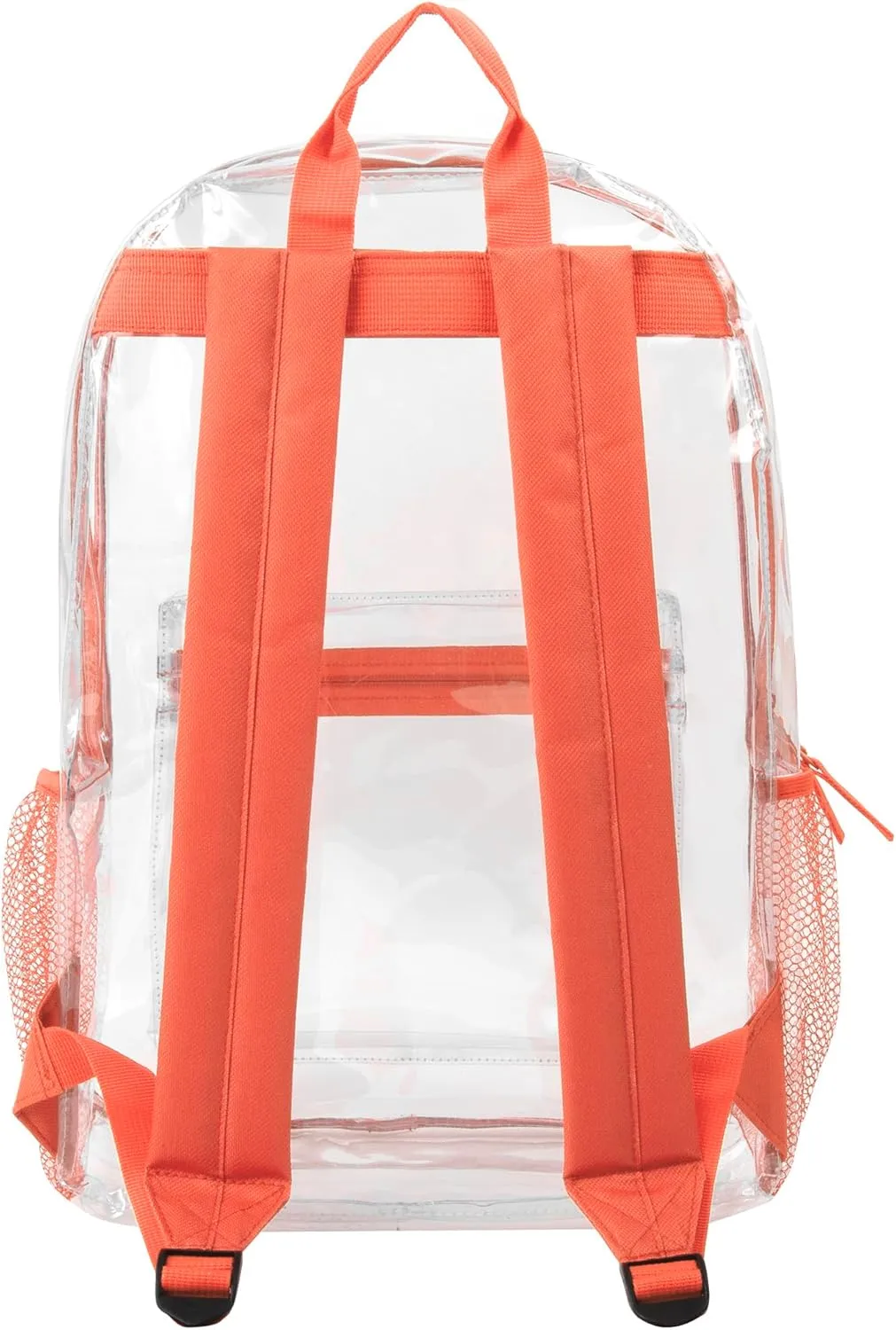 Trail maker Clear Backpack Heavy Duty with Padded Straps, Side Pockets for Kids, Boys, Girls, School, Stadium Approved Events