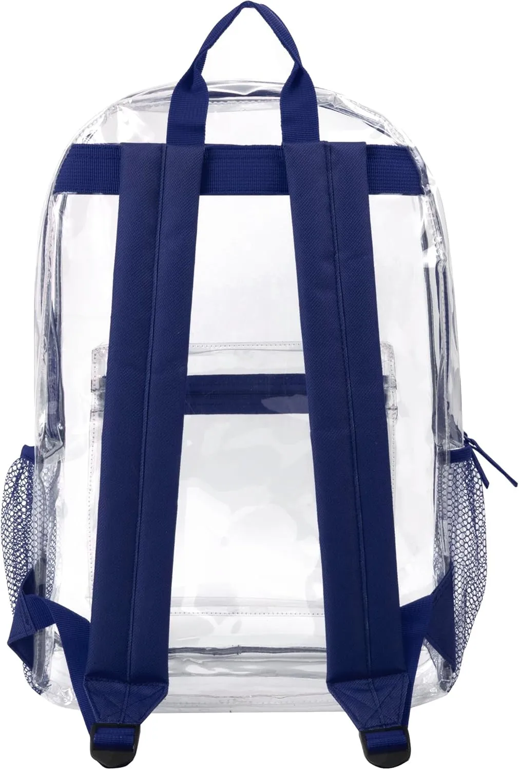 Trail maker Clear Backpack Heavy Duty with Padded Straps, Side Pockets for Kids, Boys, Girls, School, Stadium Approved Events