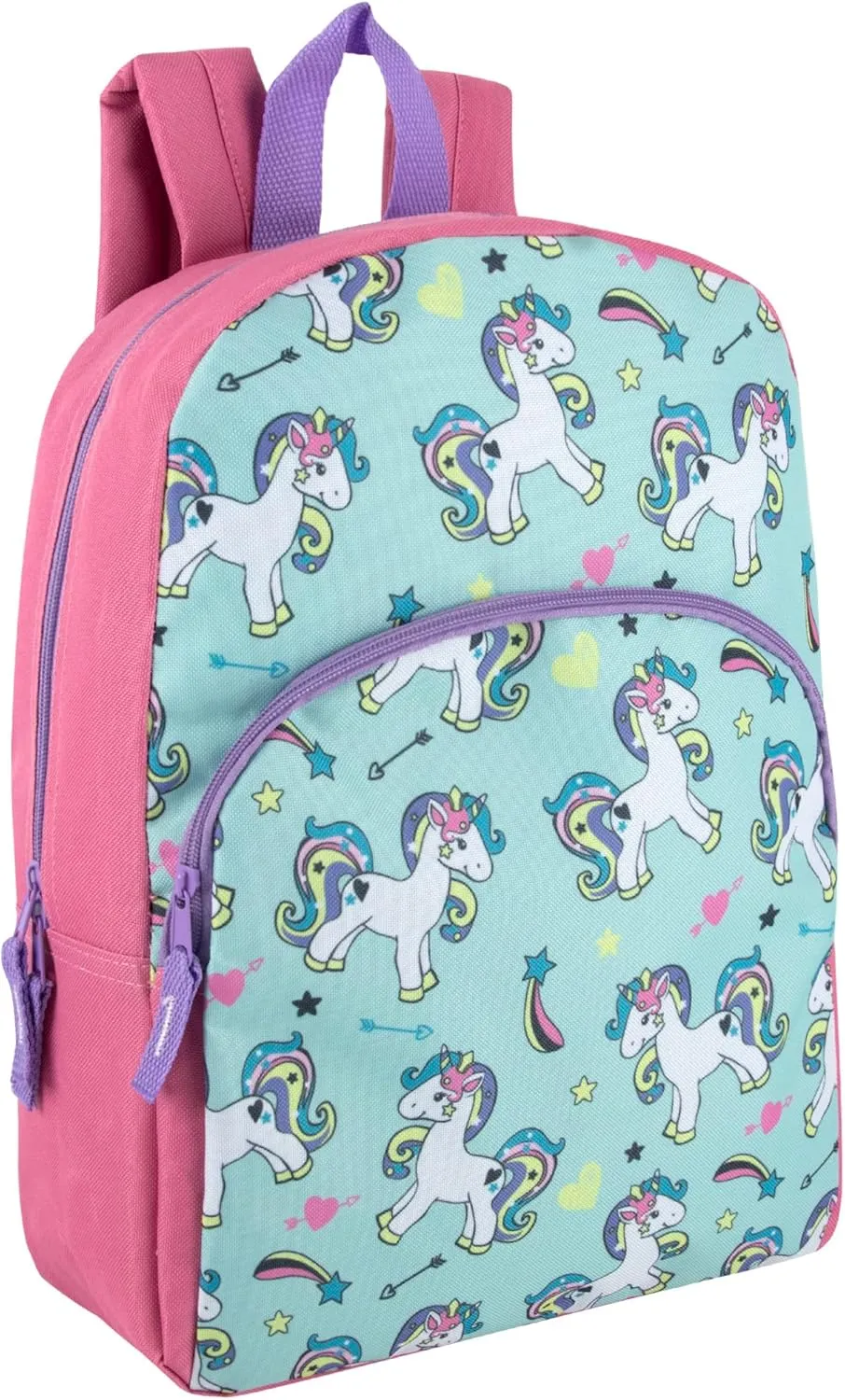 Trail maker Wholesale Kids Backpacks for Boys, Girls Bulk Backpacks 24 Pack with Fun Patterns, Adjustable Padded Straps
