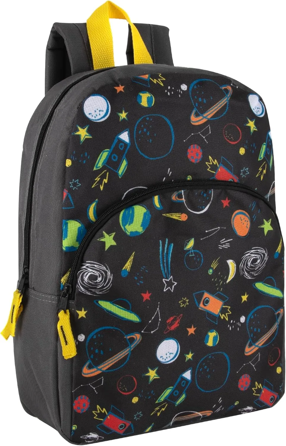 Trail maker Wholesale Kids Backpacks for Boys, Girls Bulk Backpacks 24 Pack with Fun Patterns, Adjustable Padded Straps