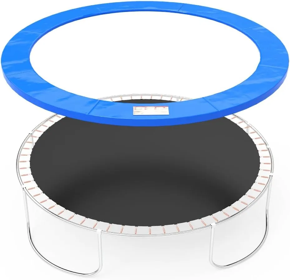 Trampoline Pad, 12FT/14FT/15FT Trampoline Replacement Pad, No Holes for Pole,Waterproof and Tear-Resistant Protection,Trampoline Spring Cover