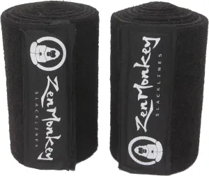Tree Protectors by ZenMonkey Slacklines, Perfect for Slacklines, Ninjalines, Ziplines, Tree Swings, with Anti-Slip Guide Straps, Hook & Loop Fasteners, 72 Inches Long, Set of Two