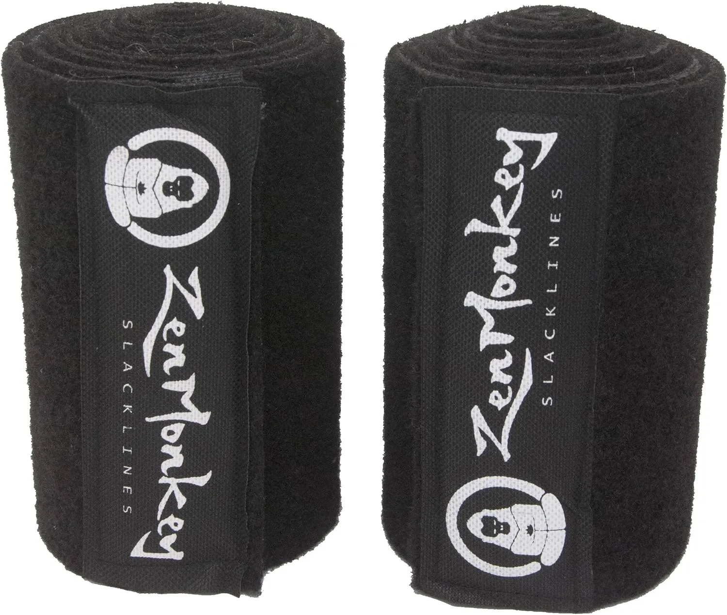 Tree Protectors by ZenMonkey Slacklines, Perfect for Slacklines, Ninjalines, Ziplines, Tree Swings, with Anti-Slip Guide Straps, Hook & Loop Fasteners, 72 Inches Long, Set of Two