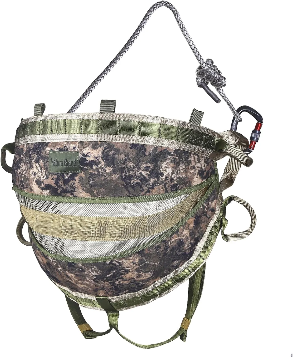 Tree Saddle, The Gen 2 Hunting Saddle, Ultra Large Comfortable Seat, Lightweight Tree Stands Accessories, Adjustable Tree Climbing Saddle, Essential Saddle Hunting Gear, Includes Bridge