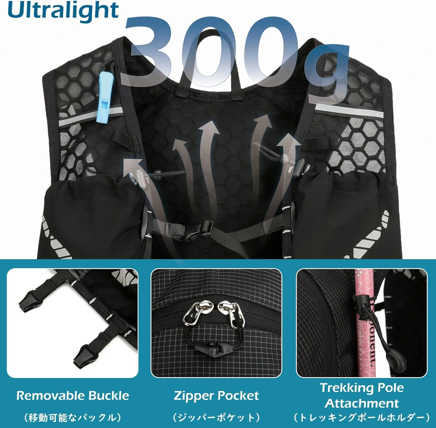 TRIWONDER 10L 18L Running Hydration Vest, Lightweight Hydration Pack Backpack for Trail Marathoner Running Race Cycling Hydro Daypack