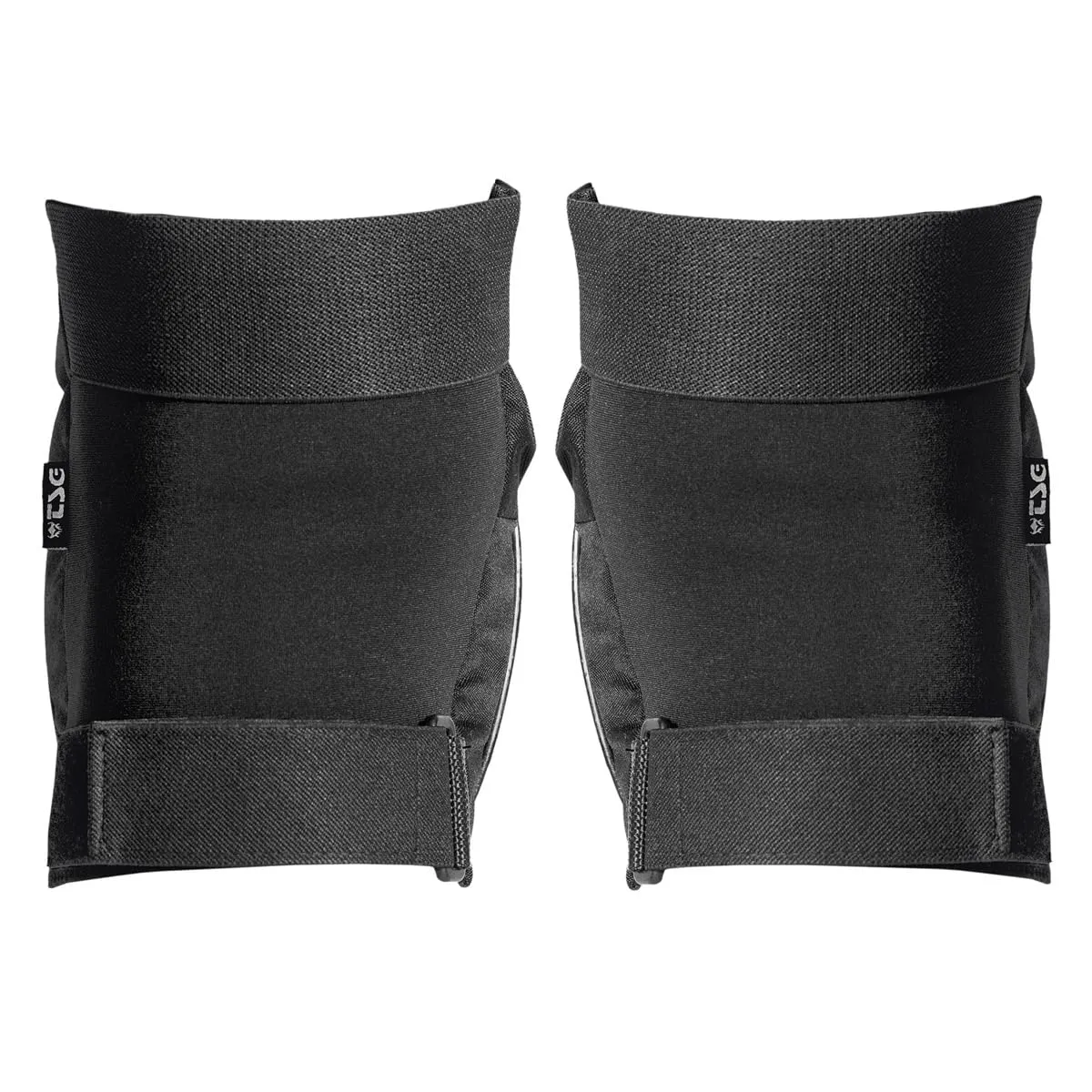 TSG Kneepad All Terrain Protective Pad, Skateboarding, Hardshell, EVA Foam, PE Knee Cap, Pre Shaped, Horseshoe, Tear Resistant Nylon, Top 360 Degree Strap, Pull Over, Swiss Design, Black